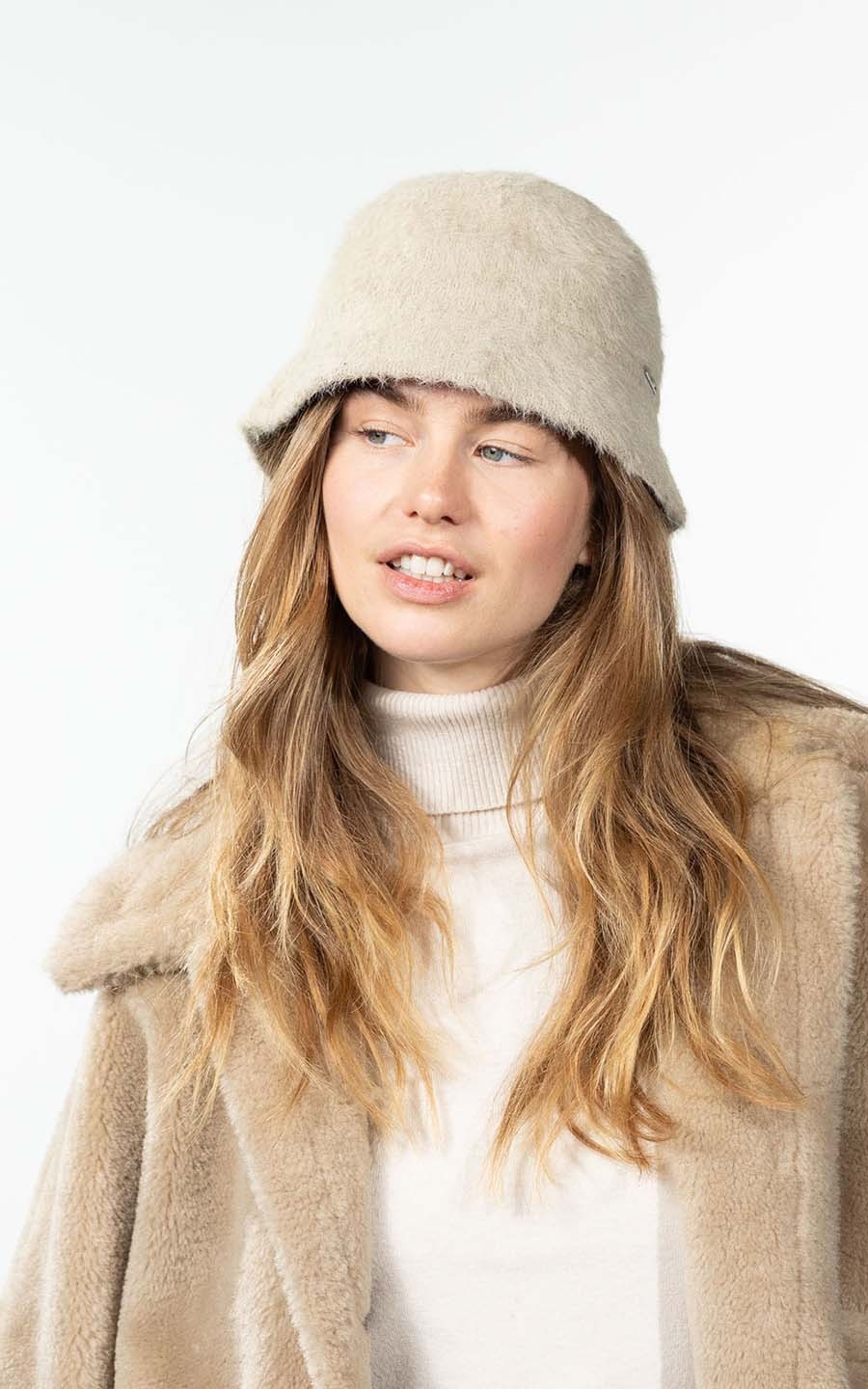 Beige Hoeden/mutsen