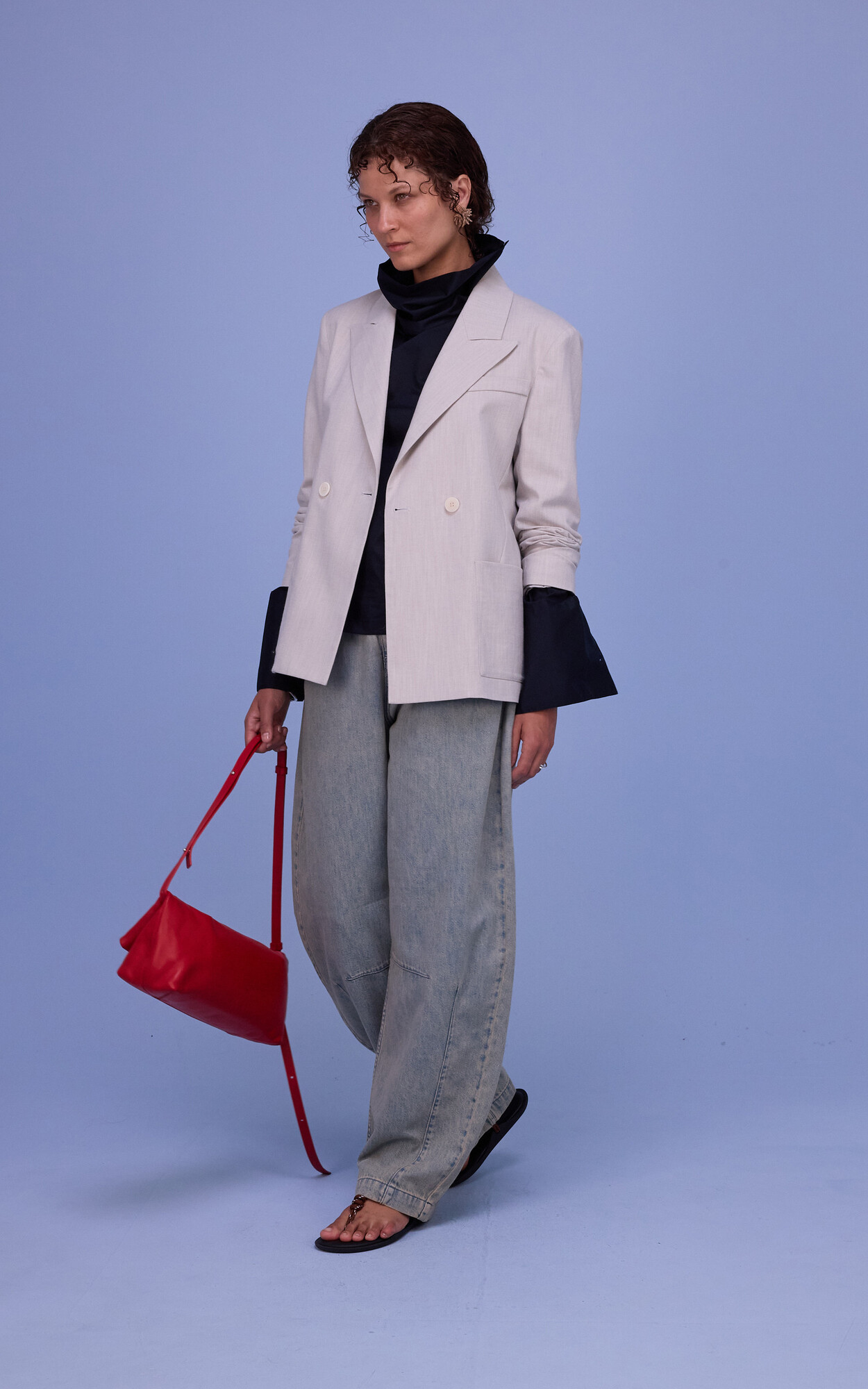 Blauw Jeansbroek image