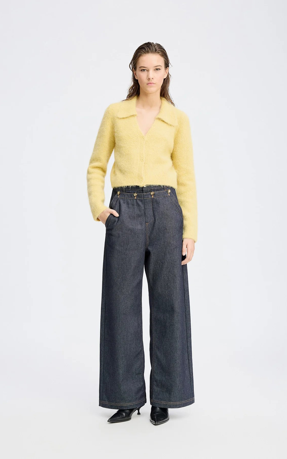 Geel Cardigan