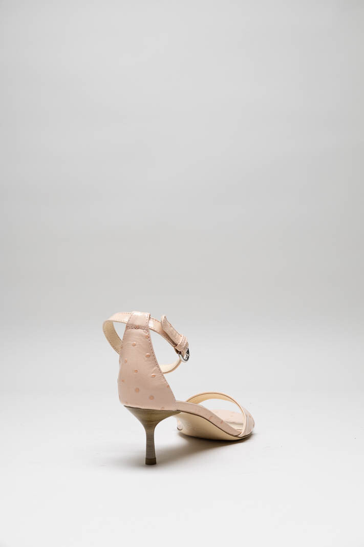 Nude Sandaal hak image