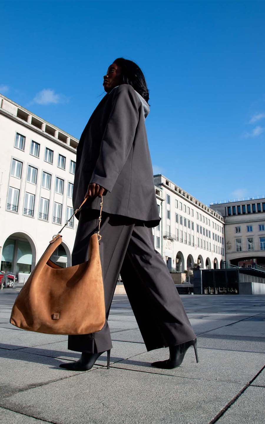 Bruin Schoudertas image