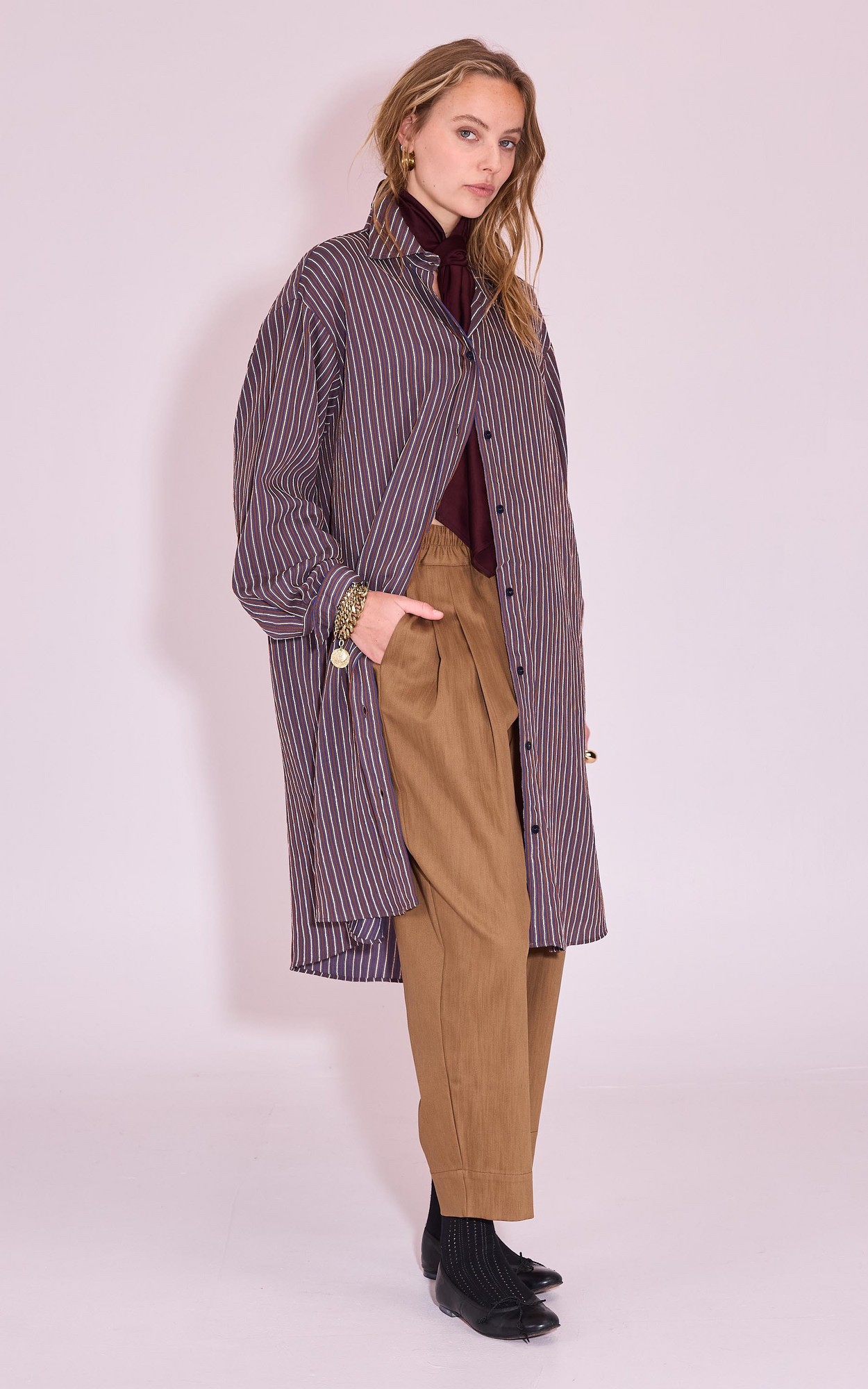 Bruin Jurk image