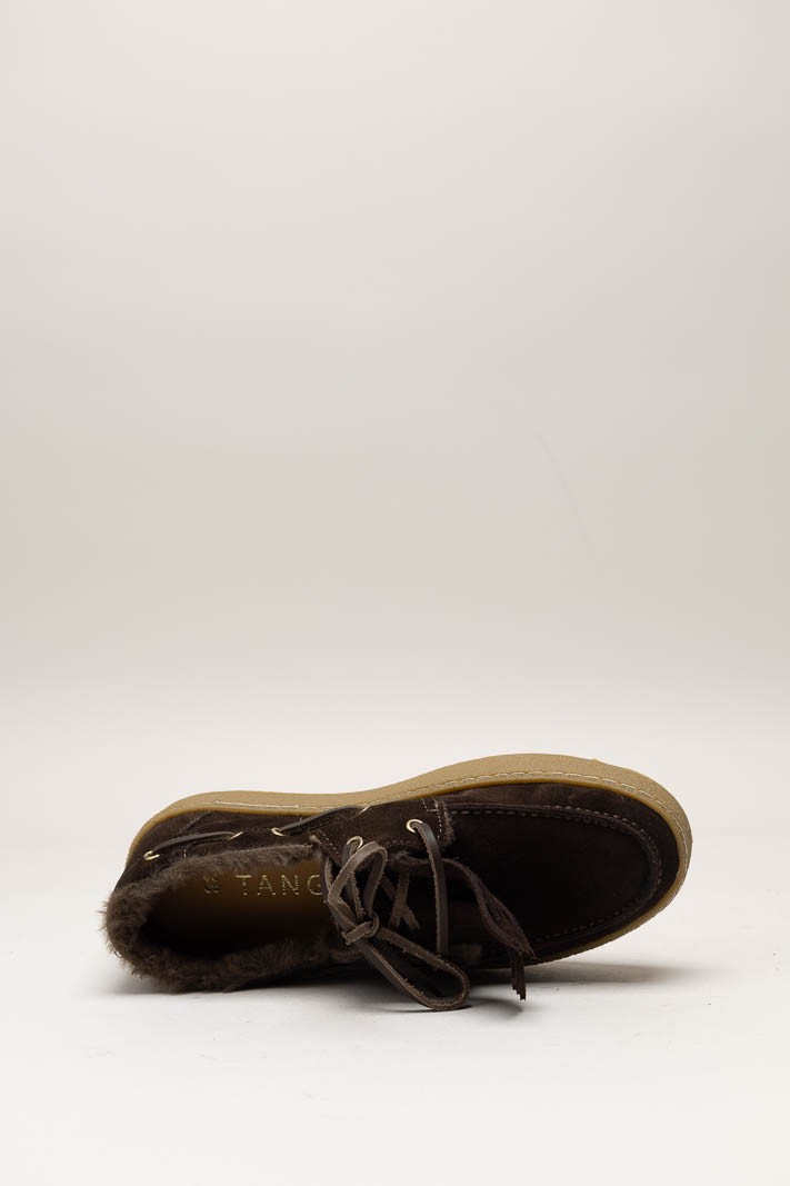 Donkerbruin Bootschoen image