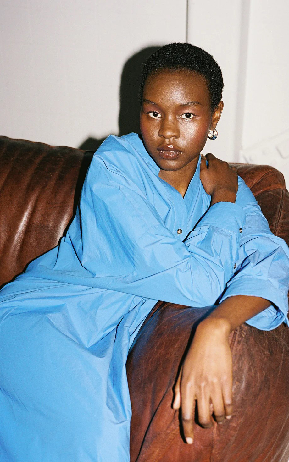 Blauw Jurk image