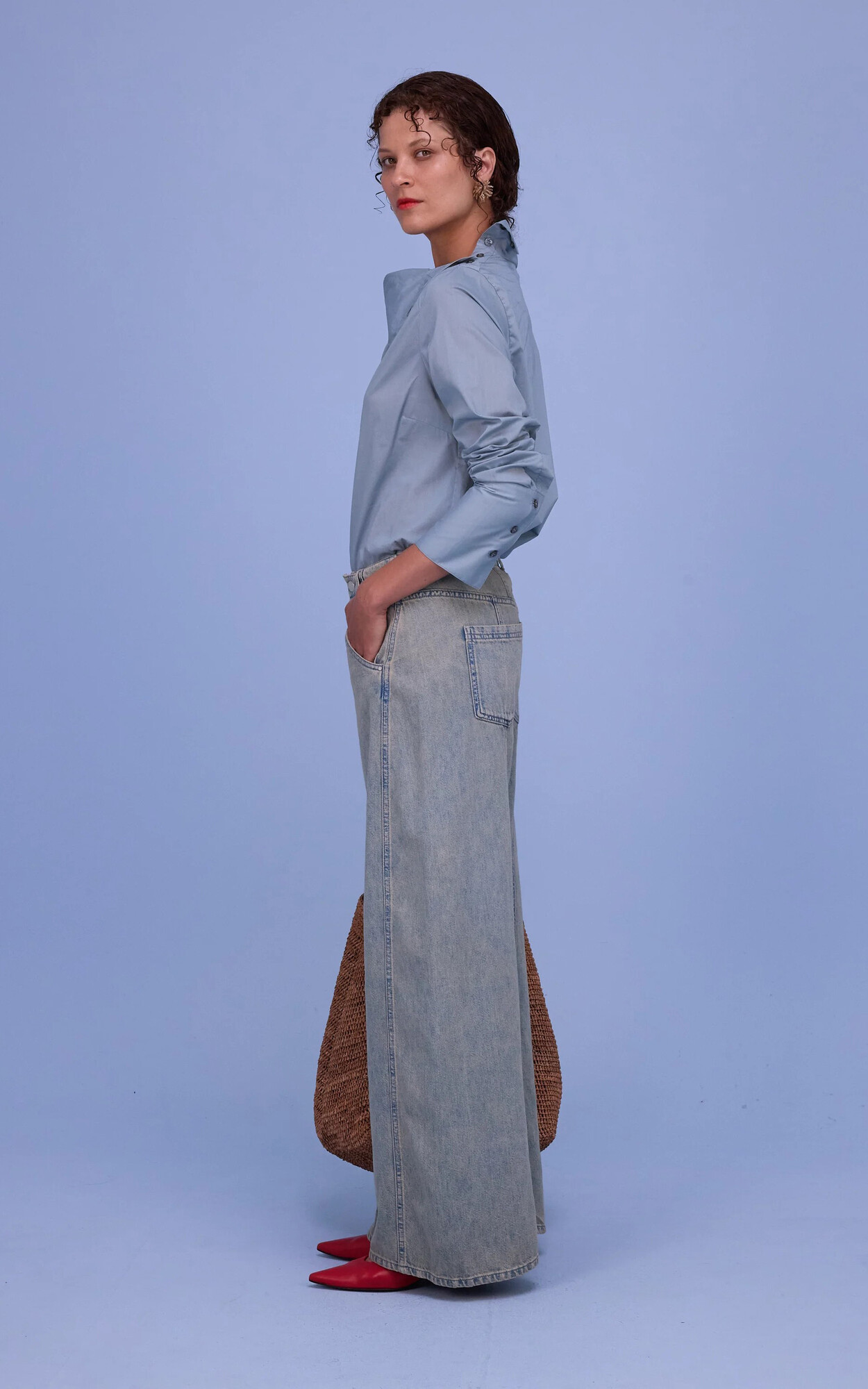 Blauw Blouse image