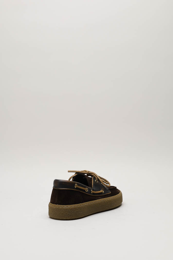 zoom in on Donkerbruin Bootschoen image Donkerbruin Bootschoen image