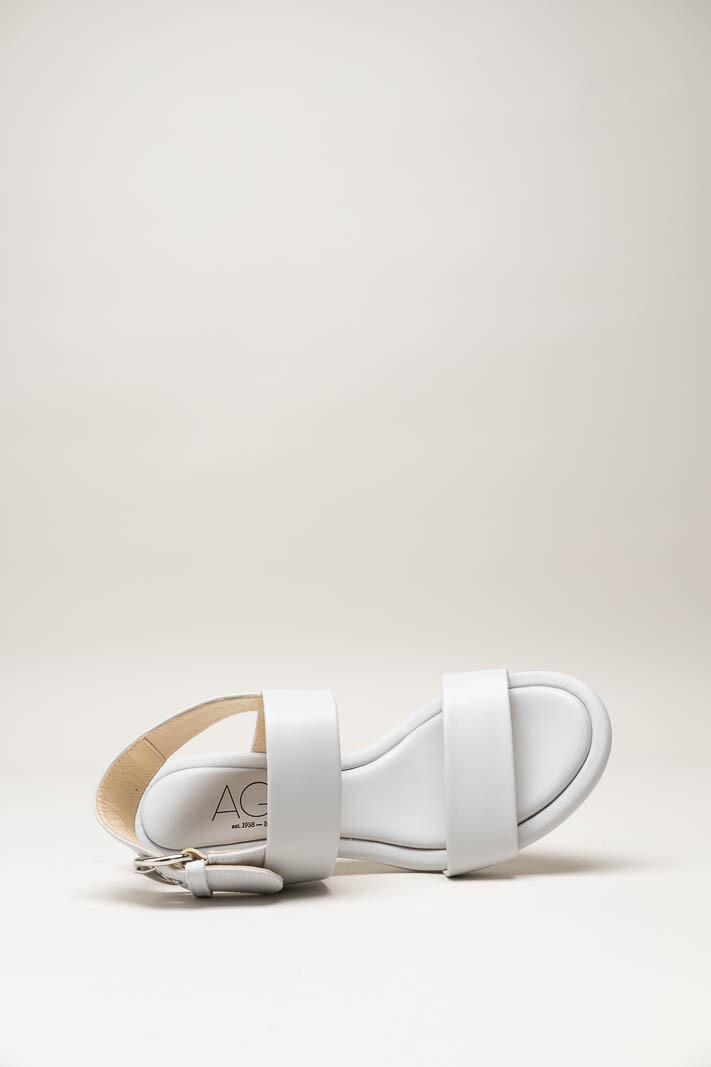 Lichtgrijs Sandaal hak image