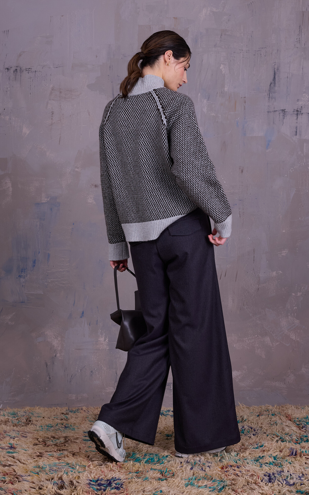 Donkerblauw Broek