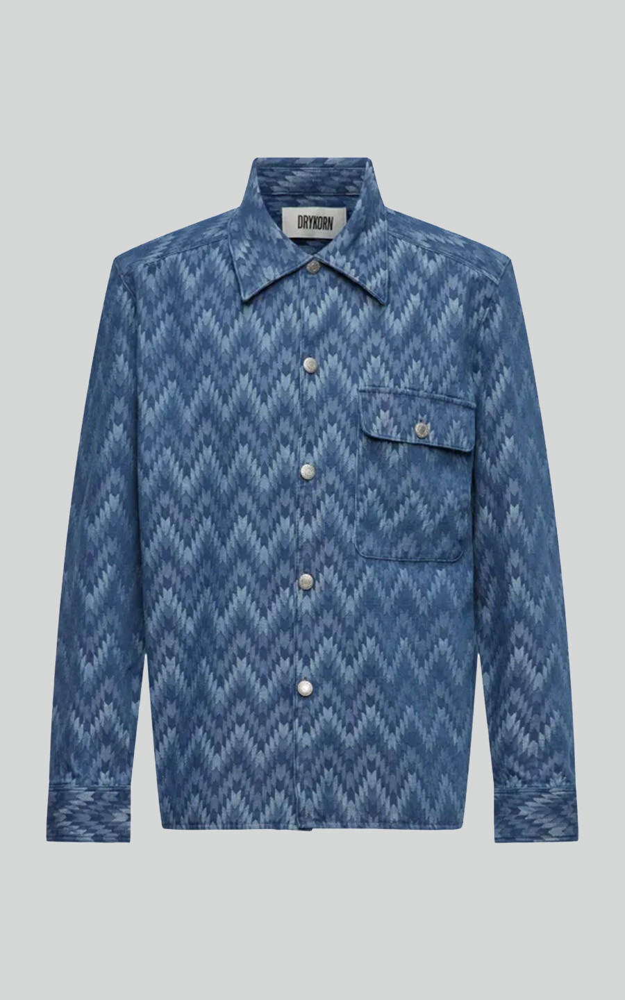 Blauw Overshirt image