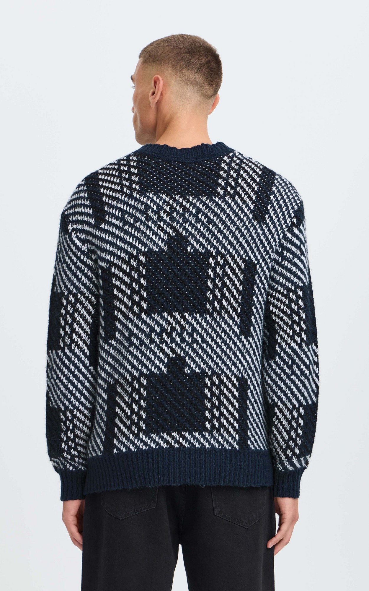 Blauw Cardigan