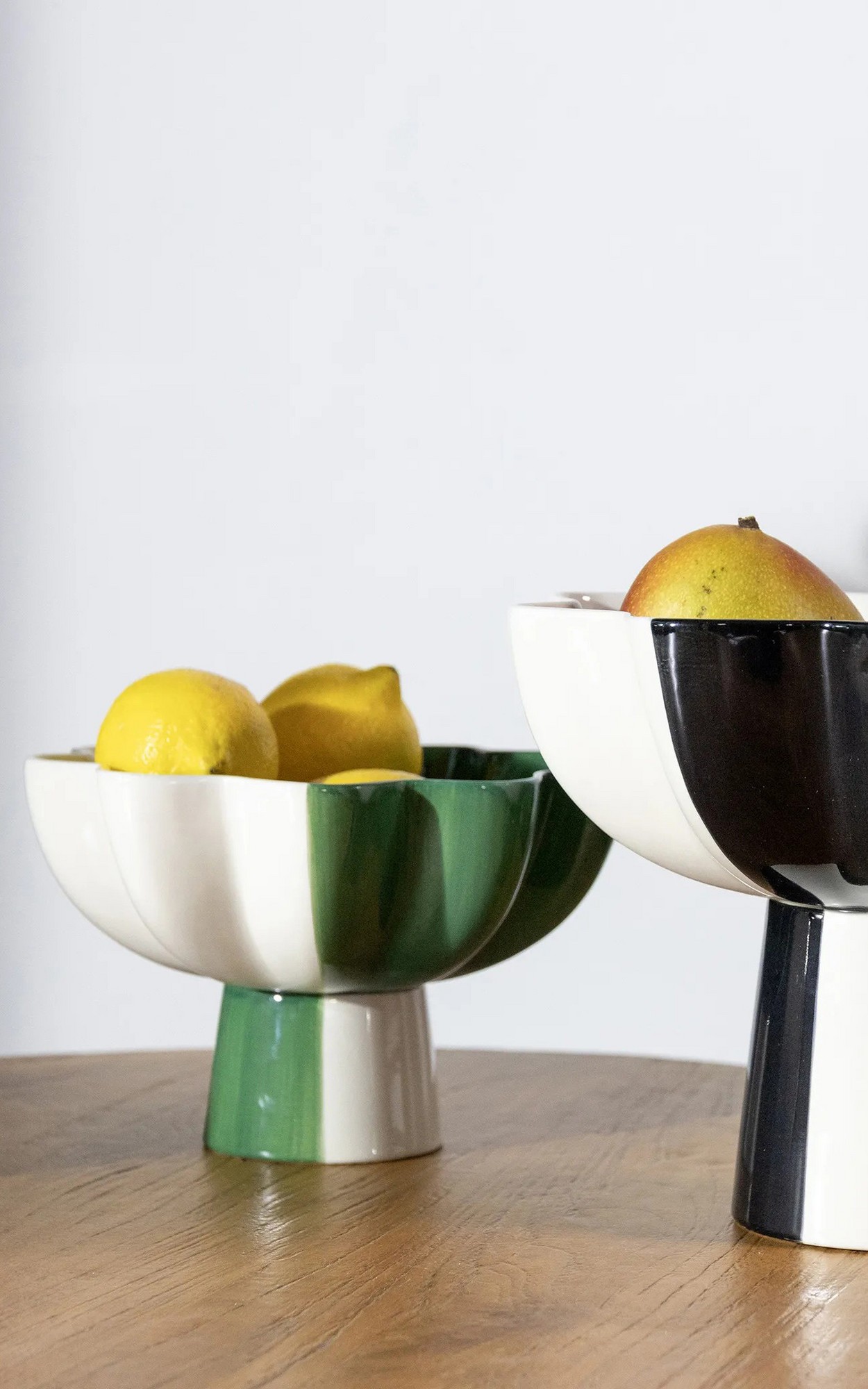 Groen Servies en glazen