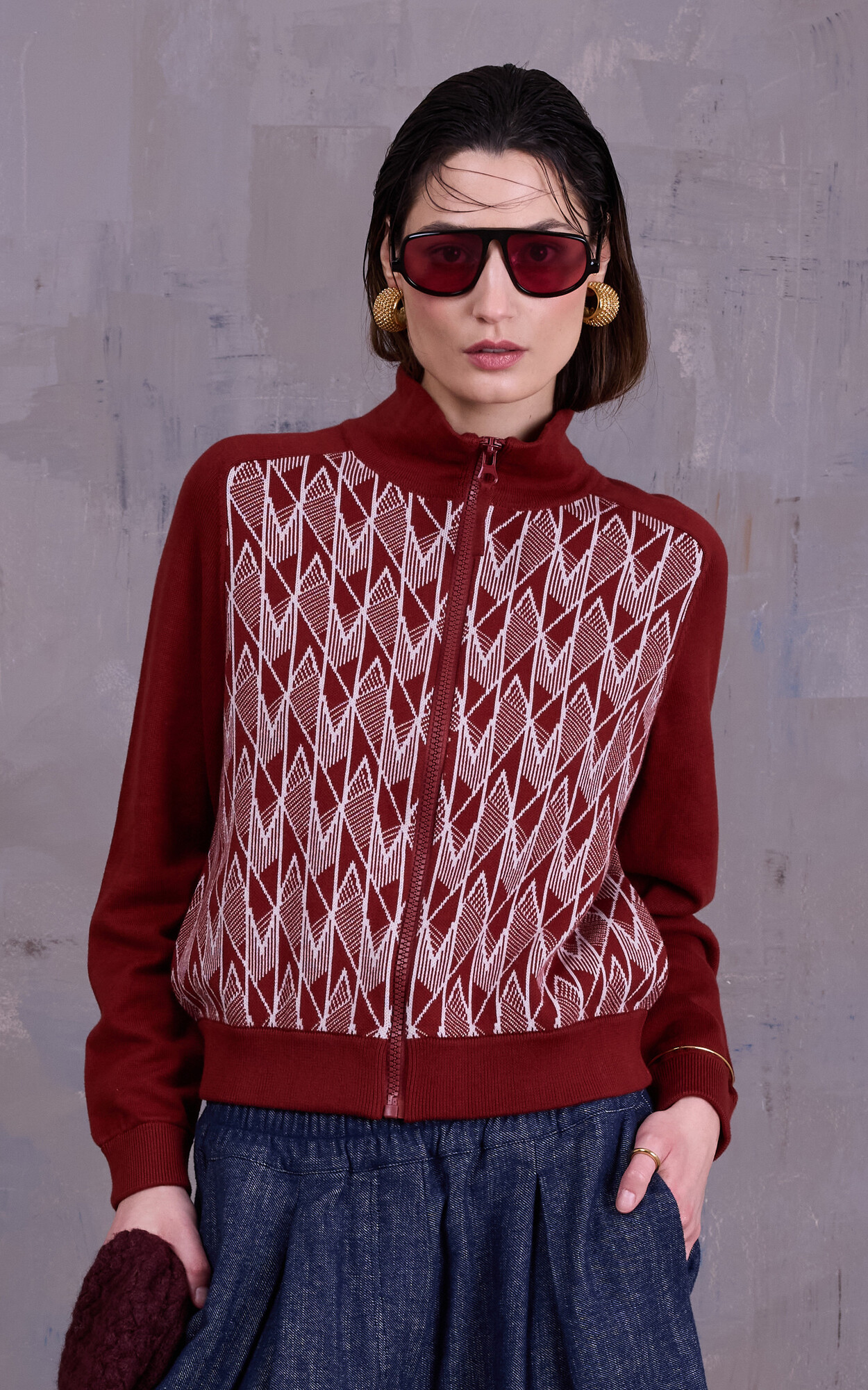 Roestbruin Cardigan