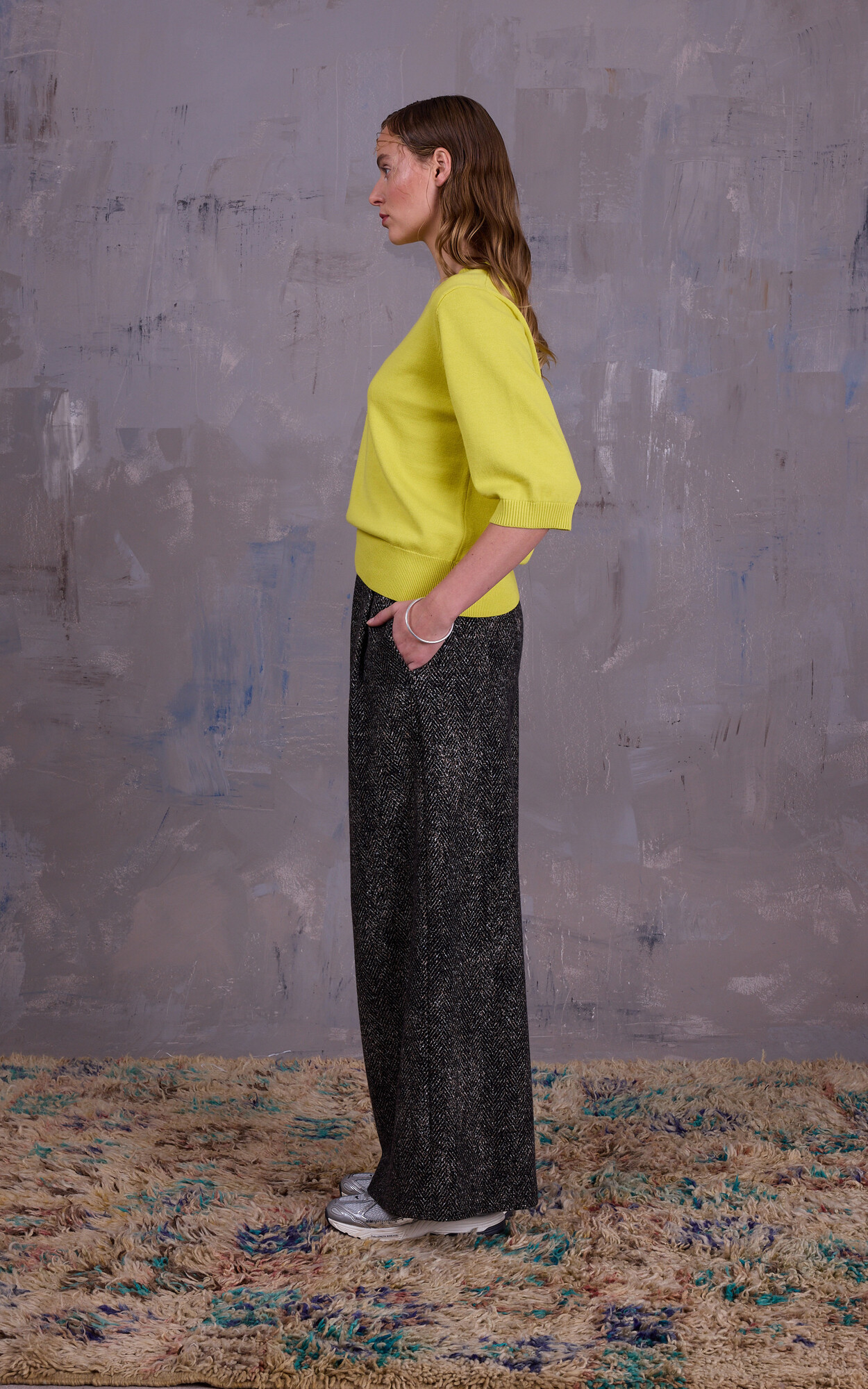 Geel Sweater/trui