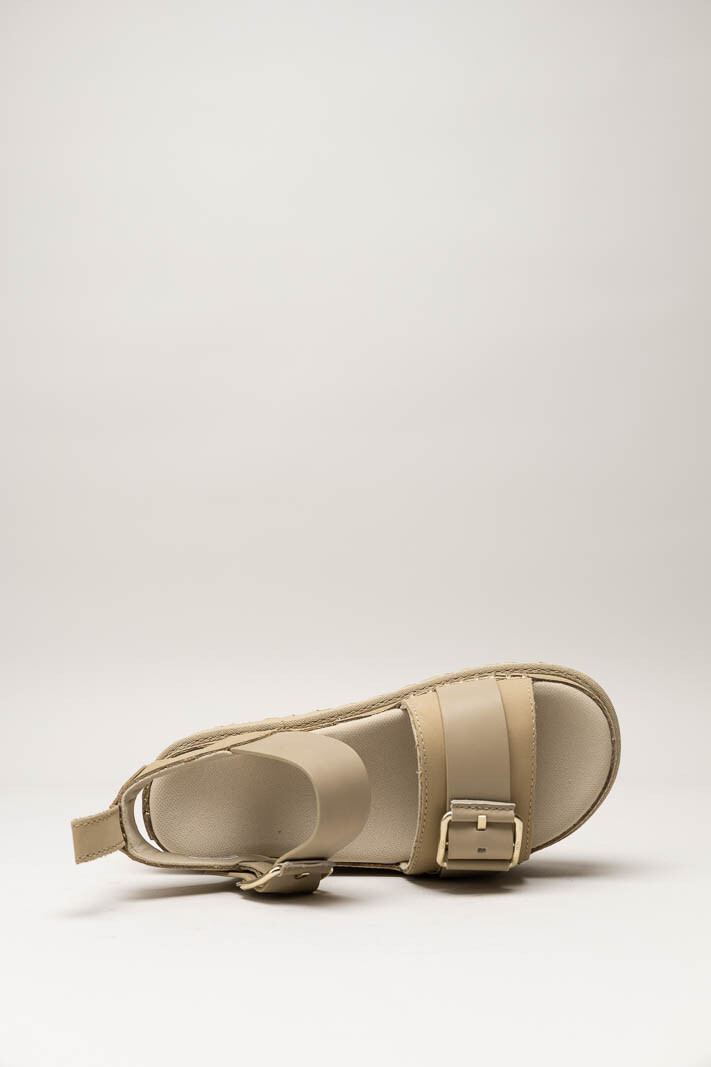 Beige Sandaal sleehak image