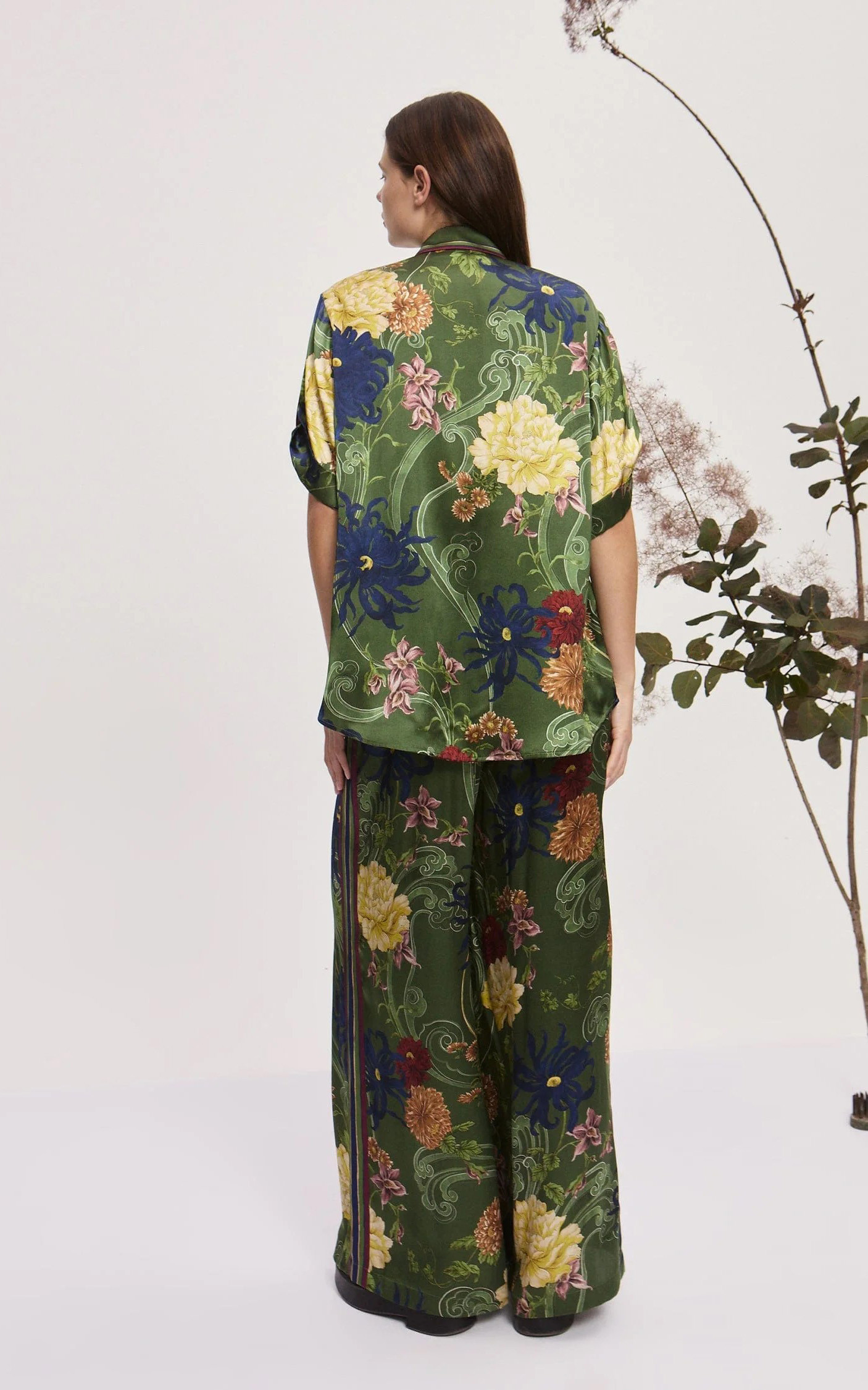 zoom in on Multi groen Broek image Multi groen Broek image