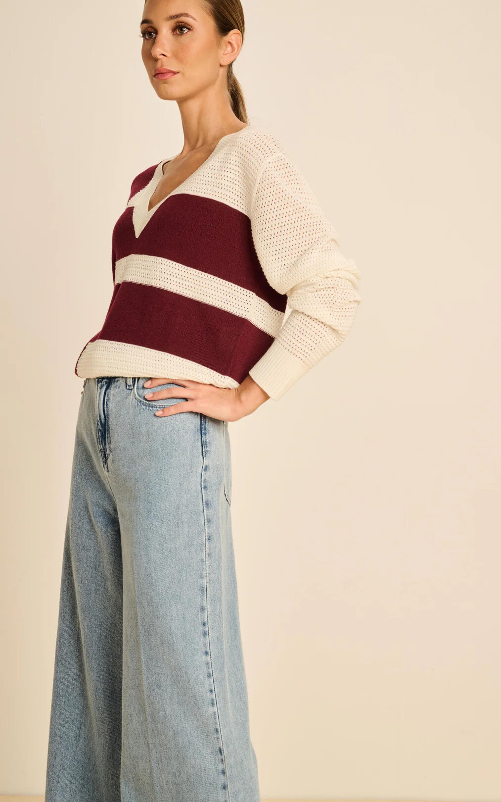 Ecru Sweater/trui