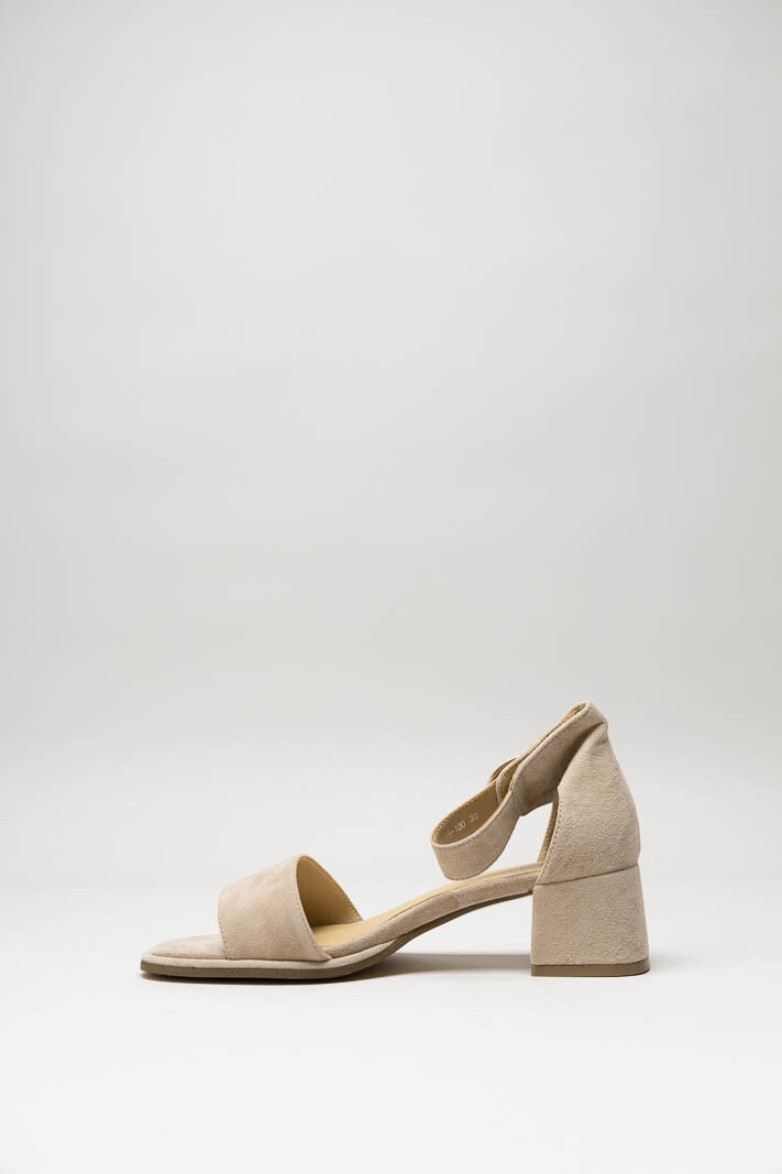 Beige Sandaal hak image