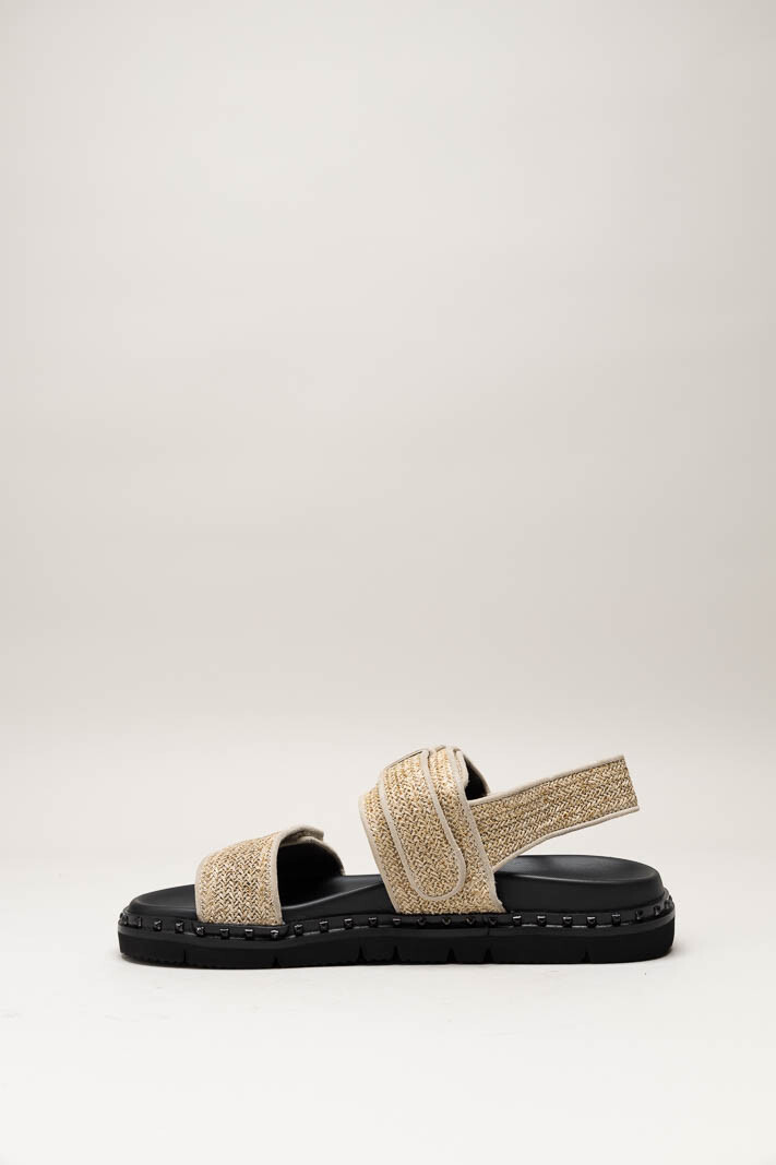 Beige Sandaal plat image