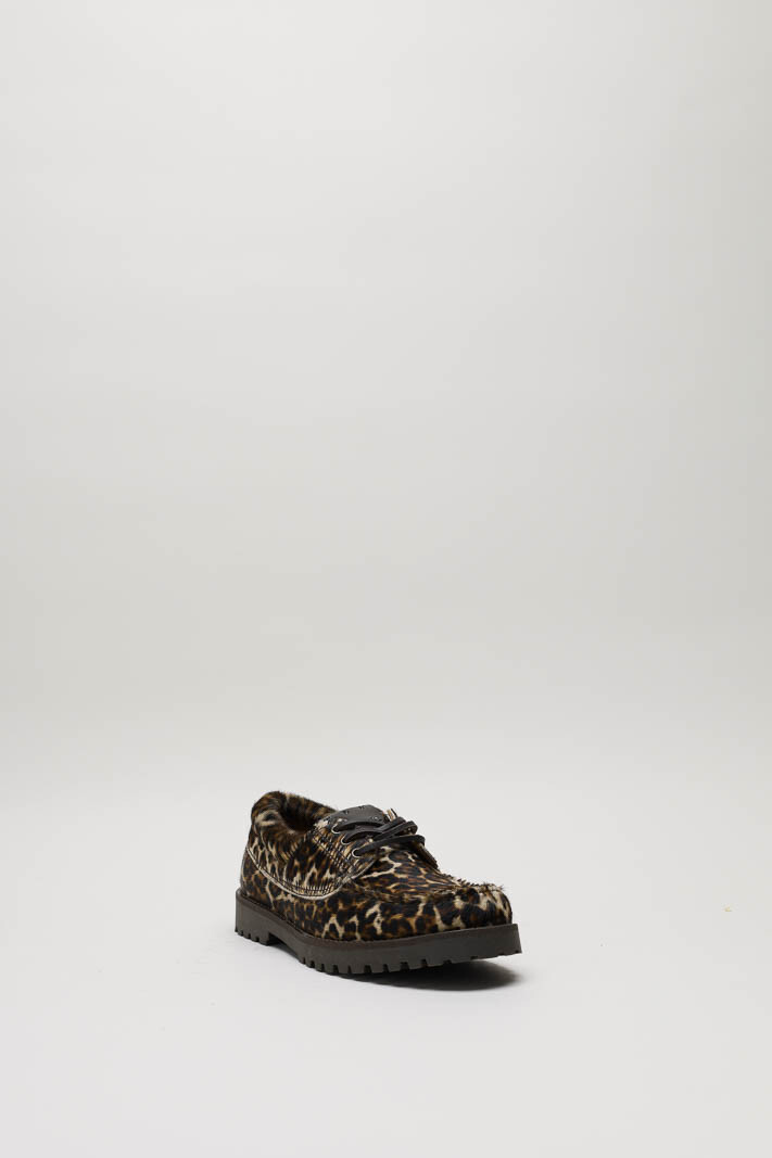 Beige Bootschoen