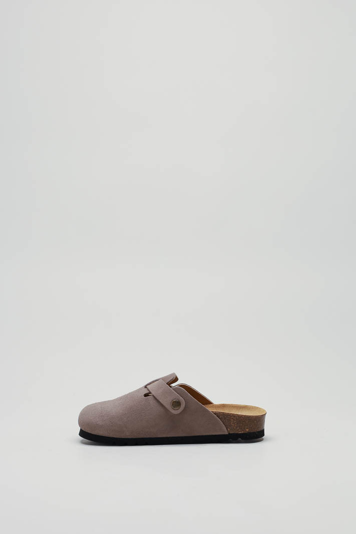 zoom in on Taupe Slipper image Taupe Slipper image