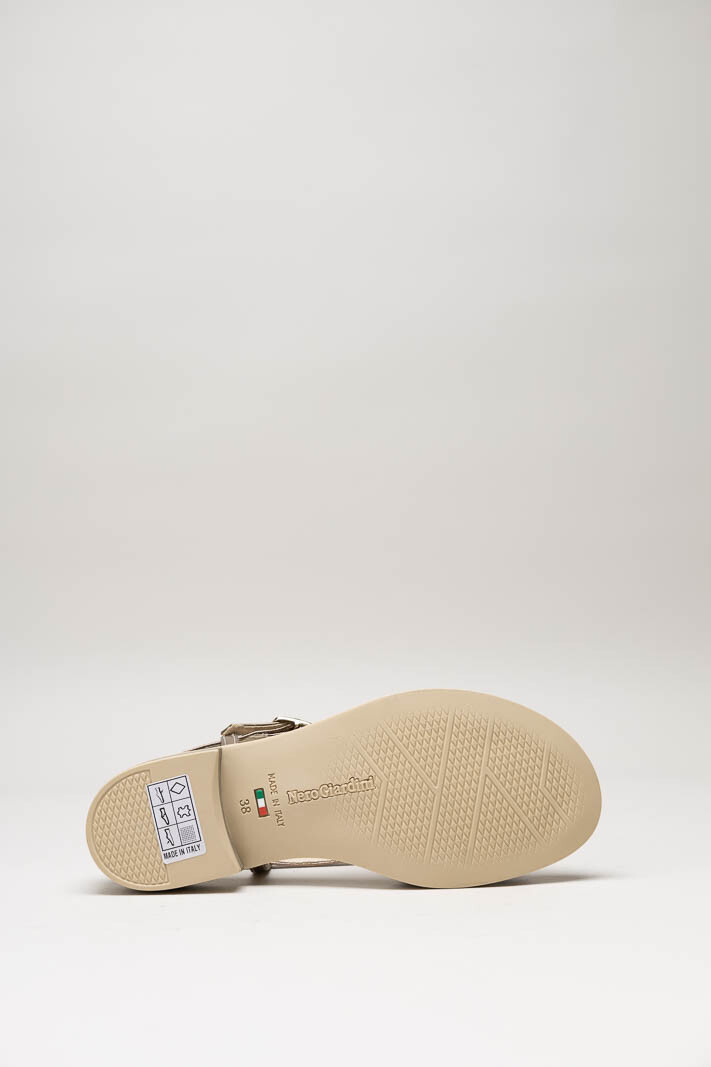 Rosegoud Sandaal plat image