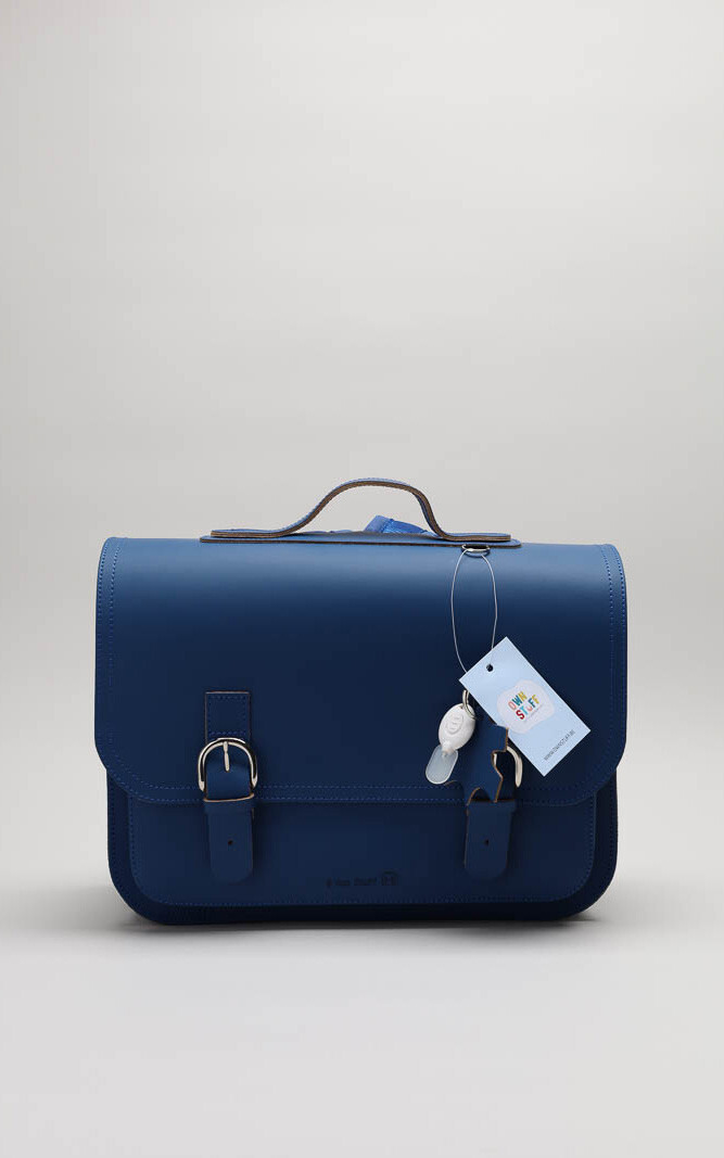 Blauw Boekentas