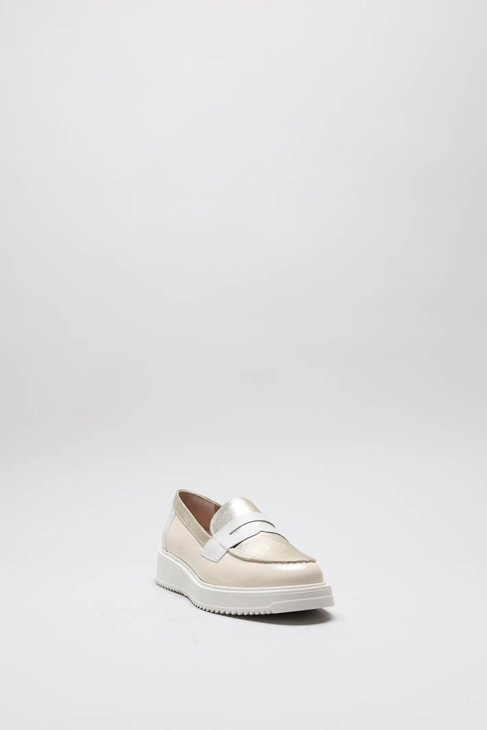 zoom in on Ecru Mocassin image Ecru Mocassin image