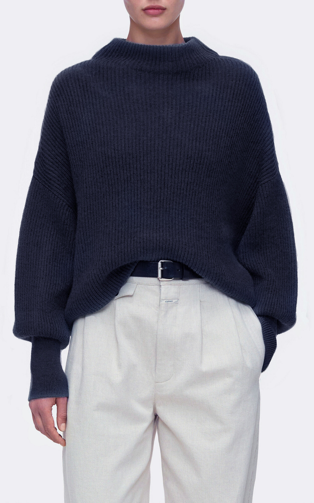 Donkerblauw Sweater/trui