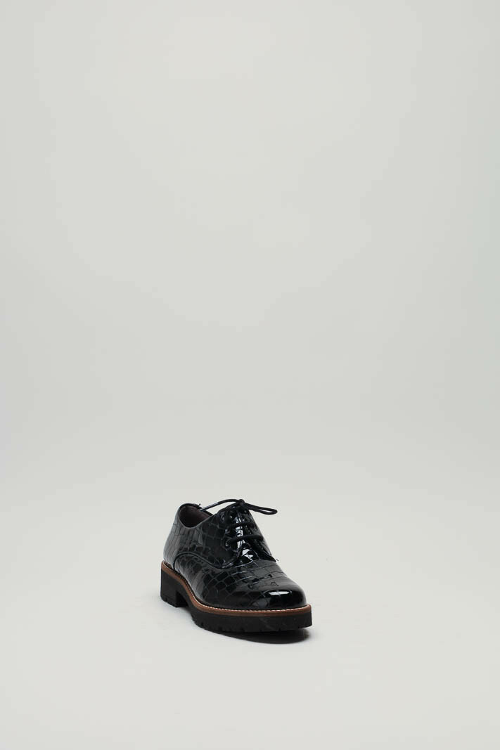 Zwart Veterschoen