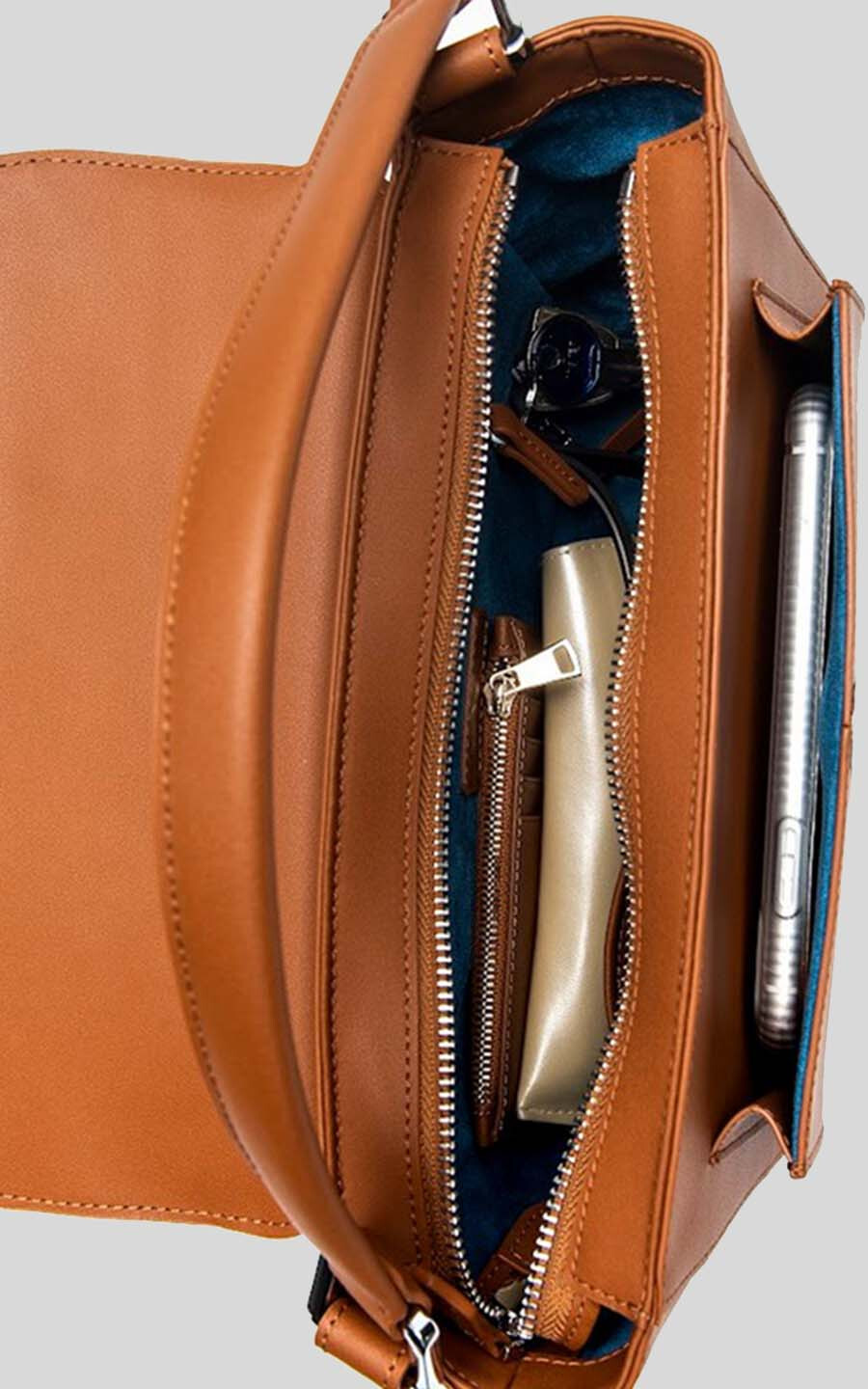 zoom in on Cognac Cross body image Cognac Cross body image