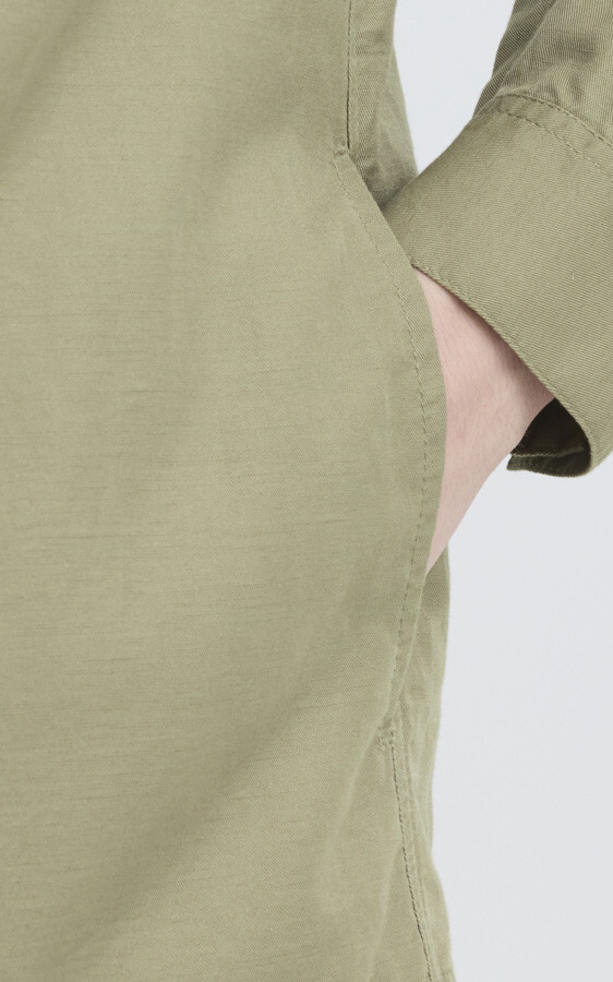 Kaki Overshirt image