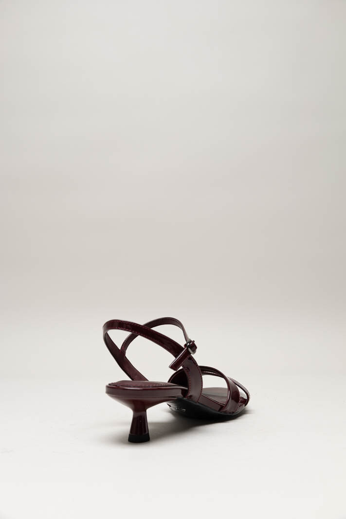 Bordeaux Sandaal hak image
