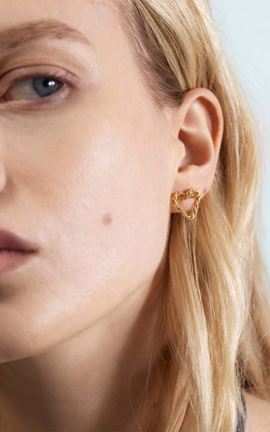 Goud Oorbellen image