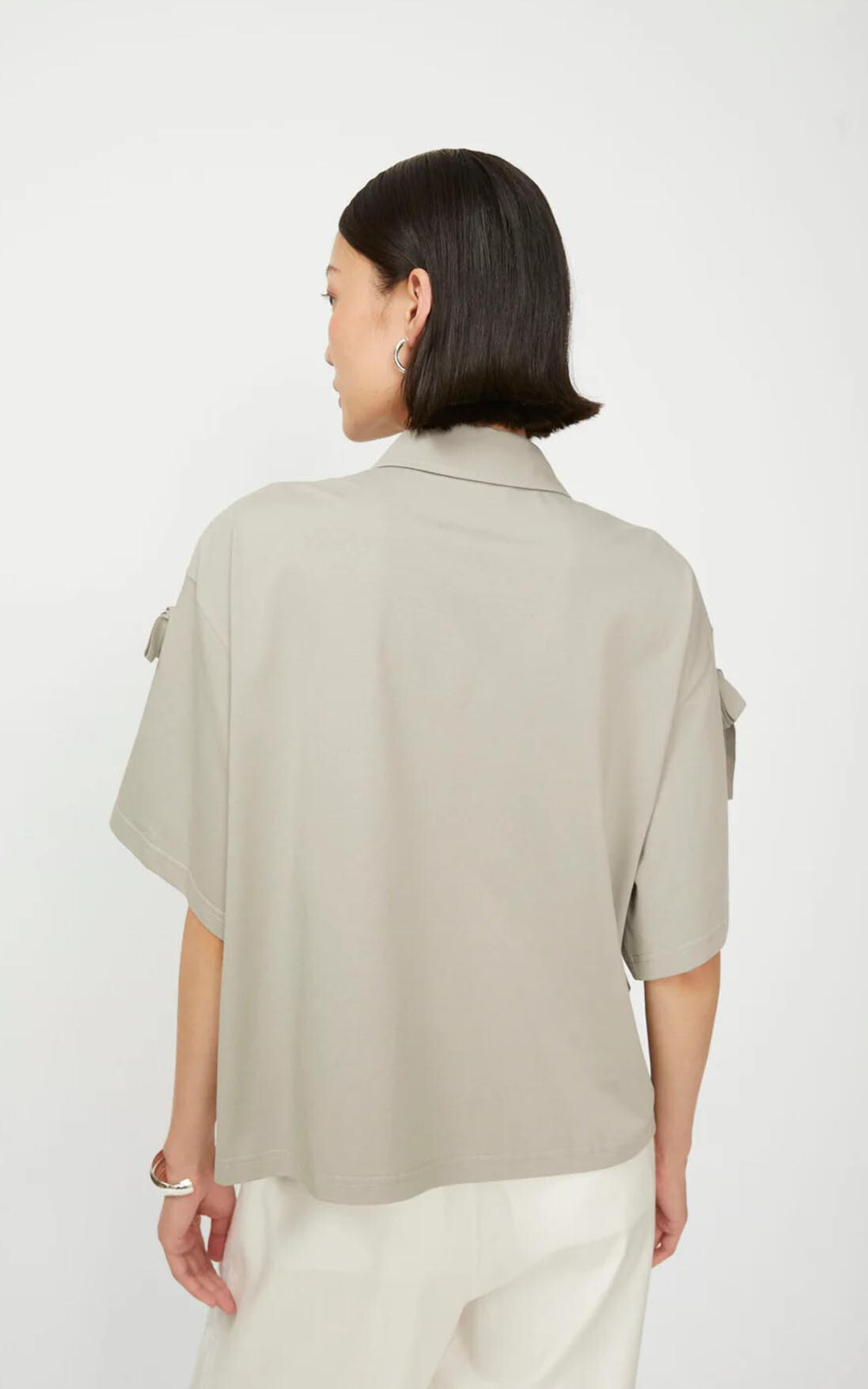 Taupe Blouse