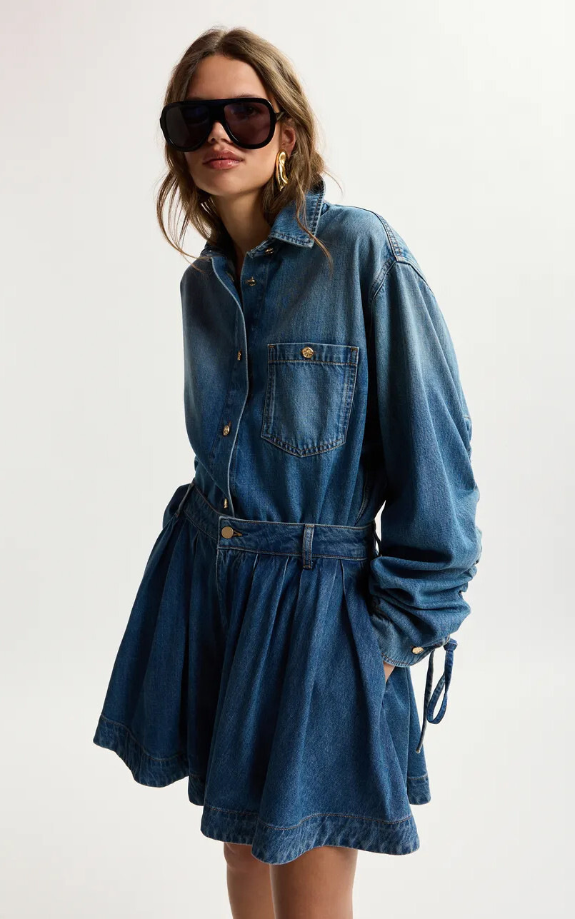 Blauw Short image