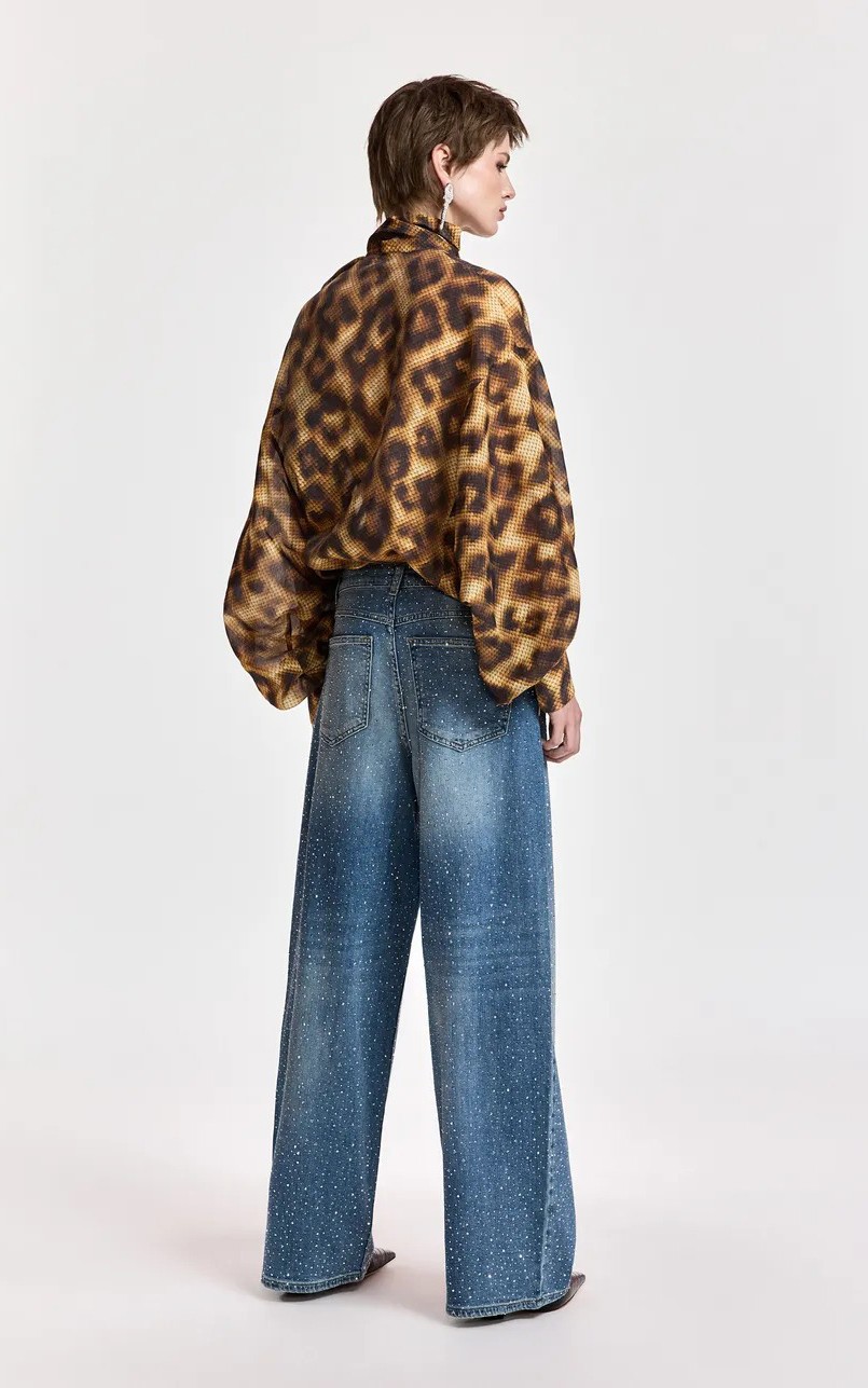 Blauw Jeansbroek image