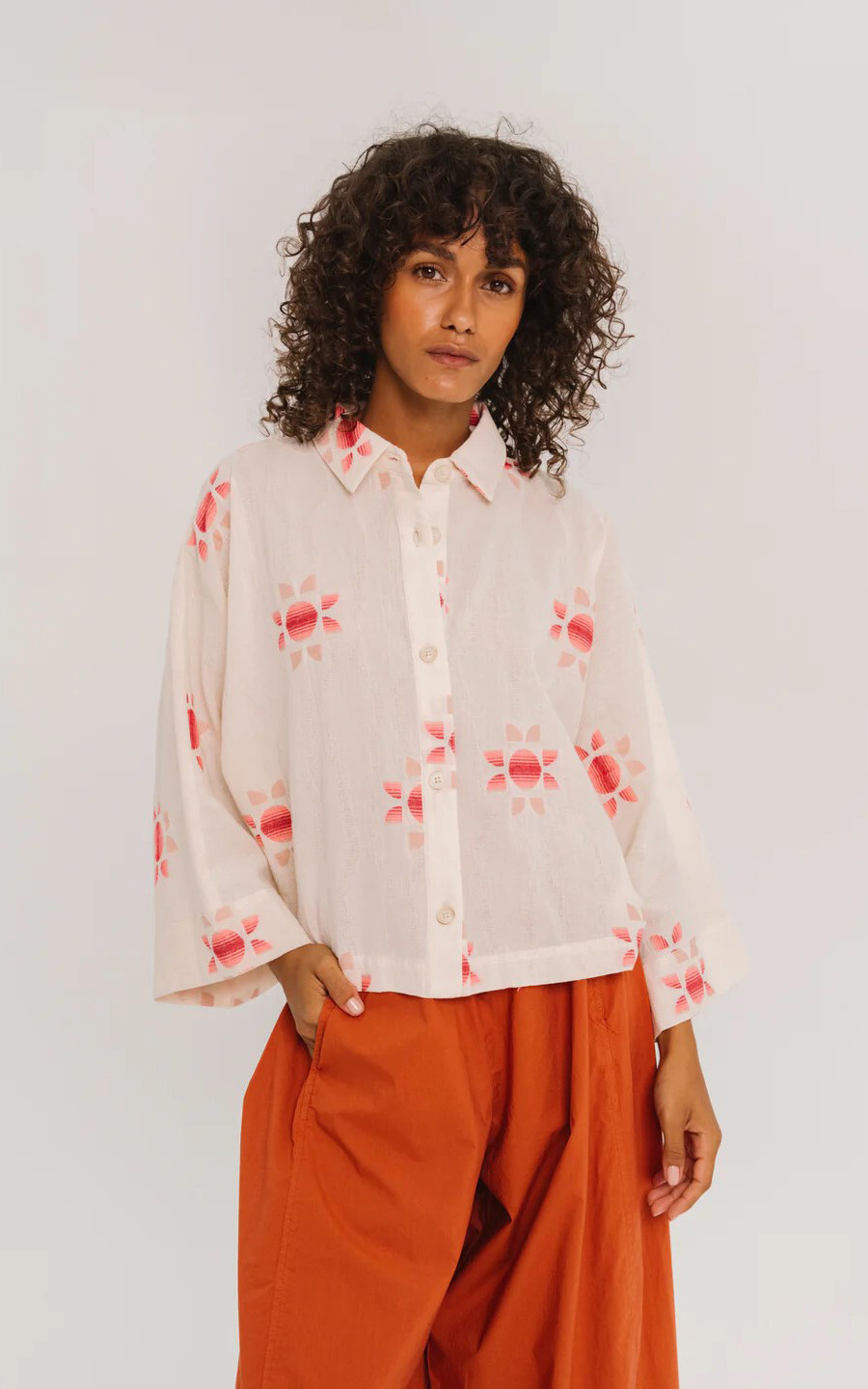 Ecru Blouse
