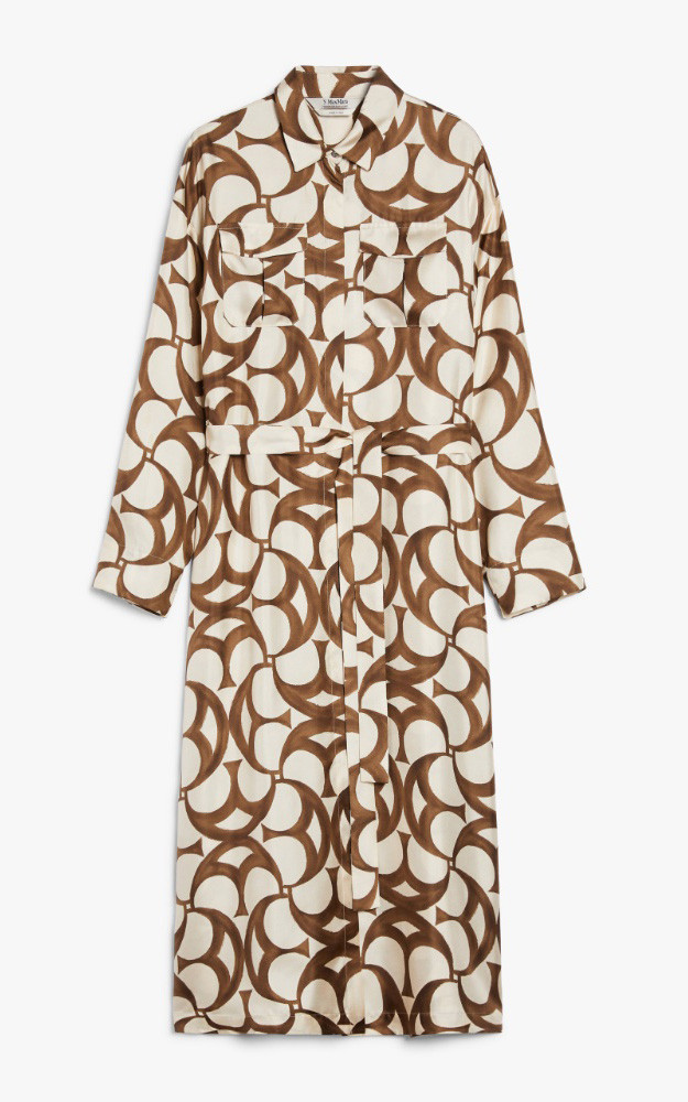 Beige Jurk image