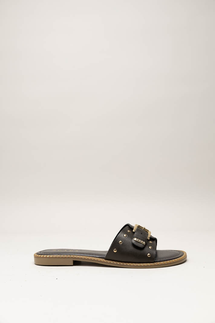 Donkerbruin Slipper