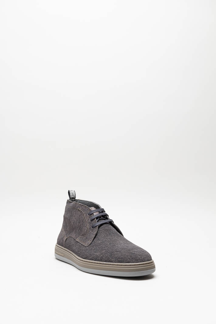 Taupe Veterschoen hoog
