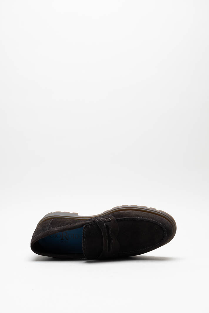 Donkerbruin Mocassin image
