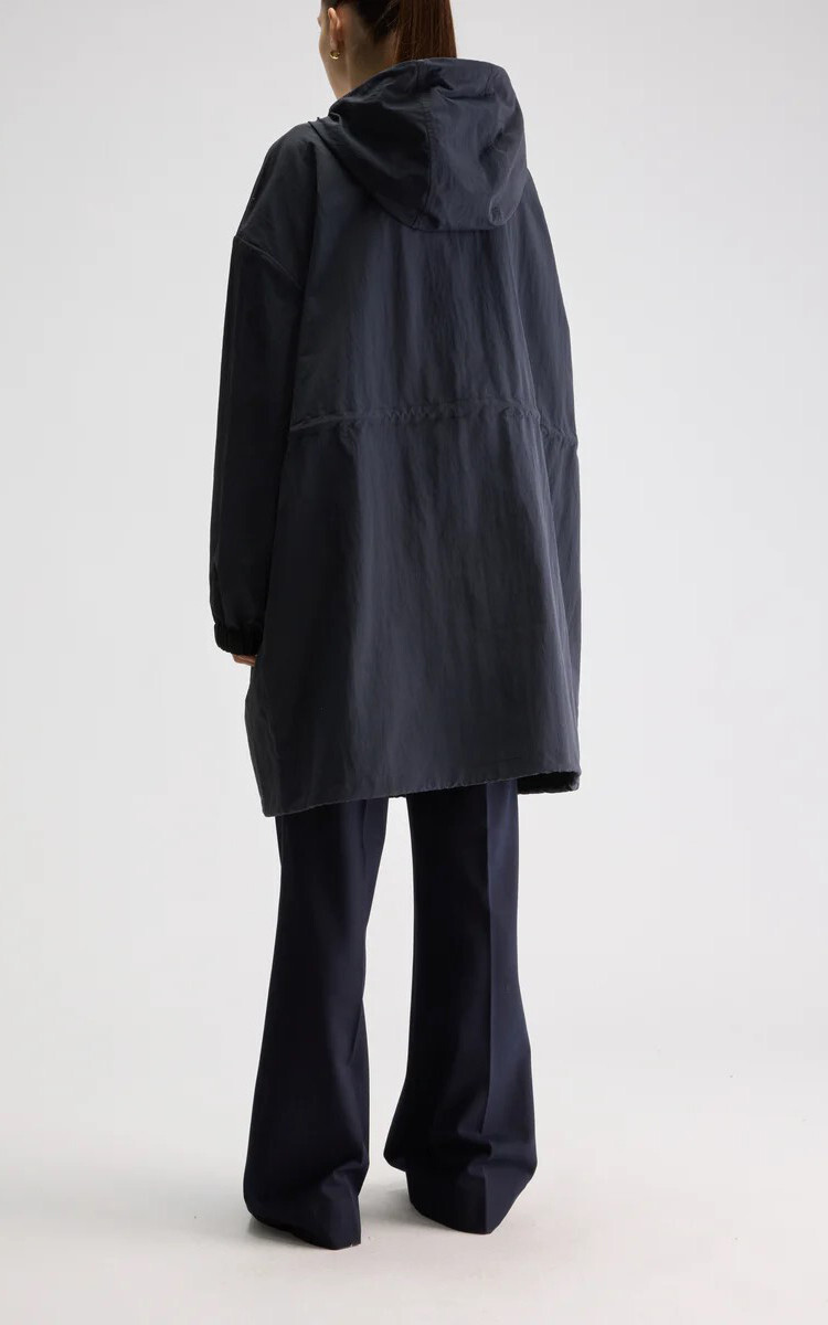 Marineblauw Jas image