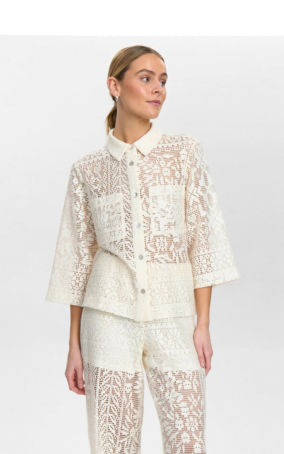 Wit Blouse