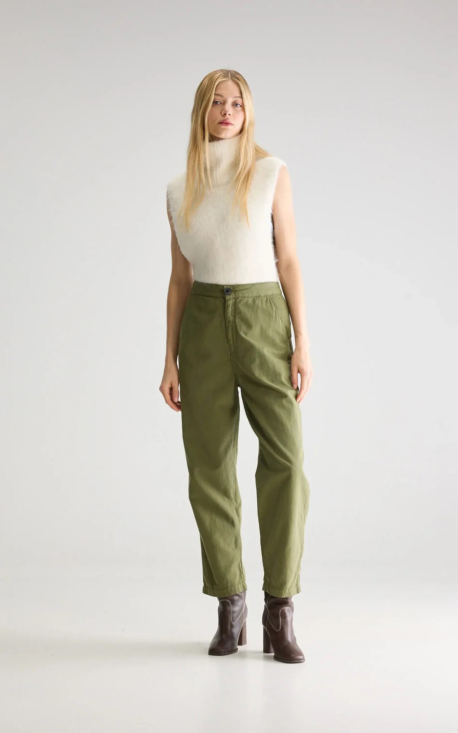 Kaki Broek