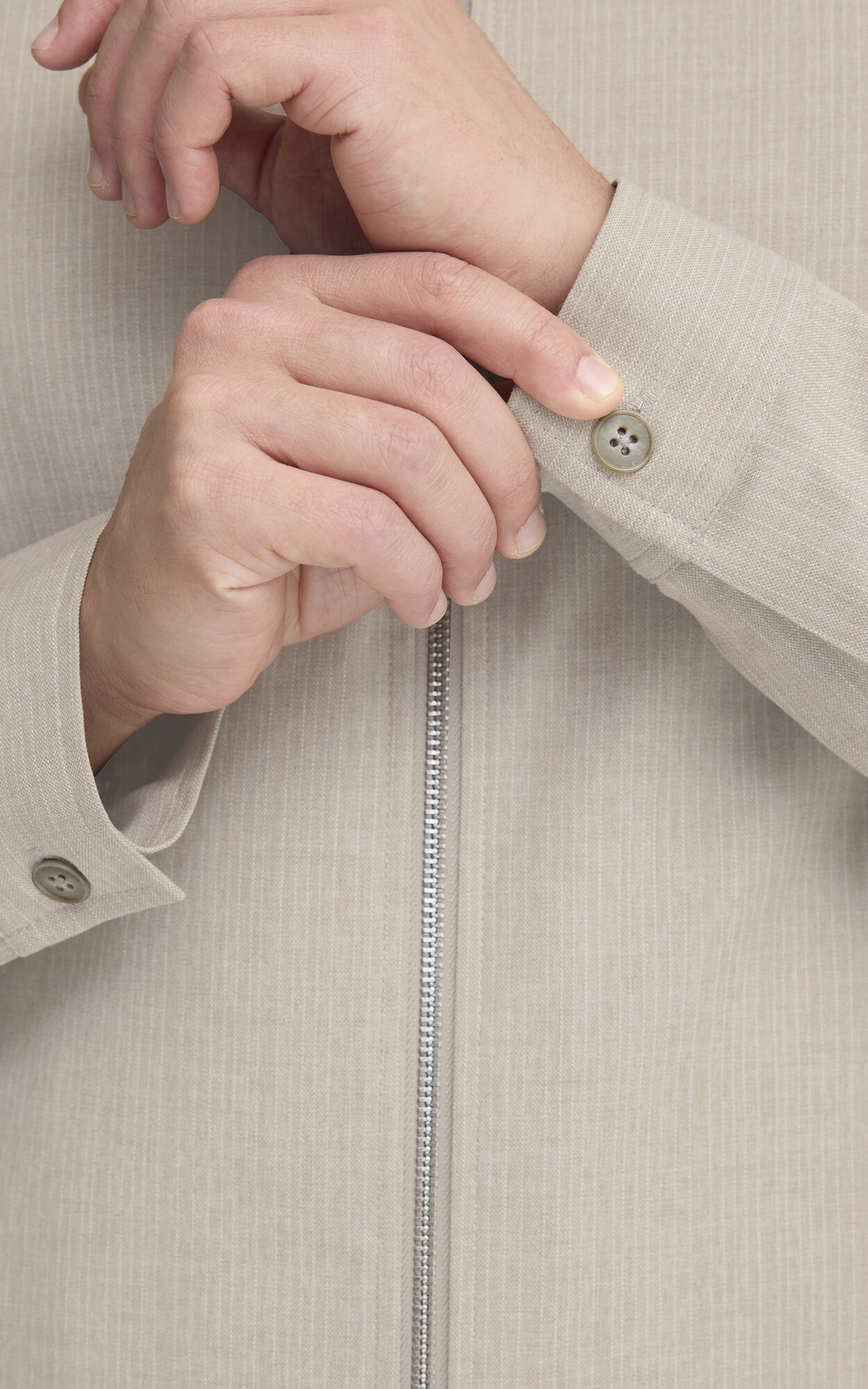 Beige Overshirt image
