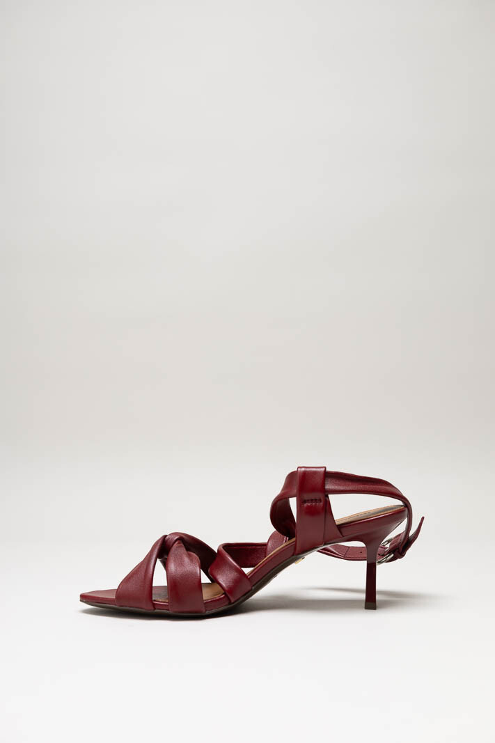 Bordeaux Sandaal hak image
