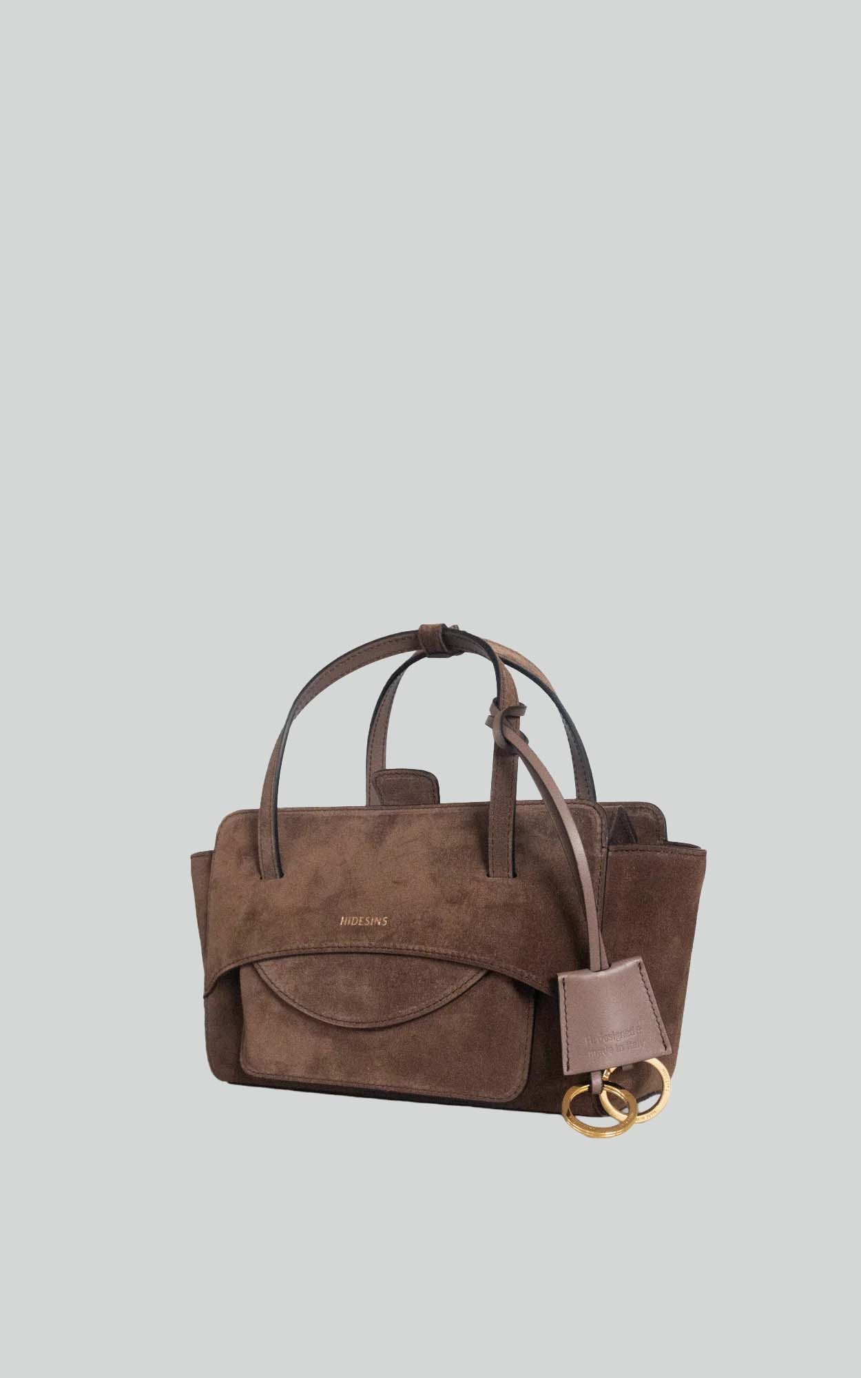 Donkerbruin Handtas image