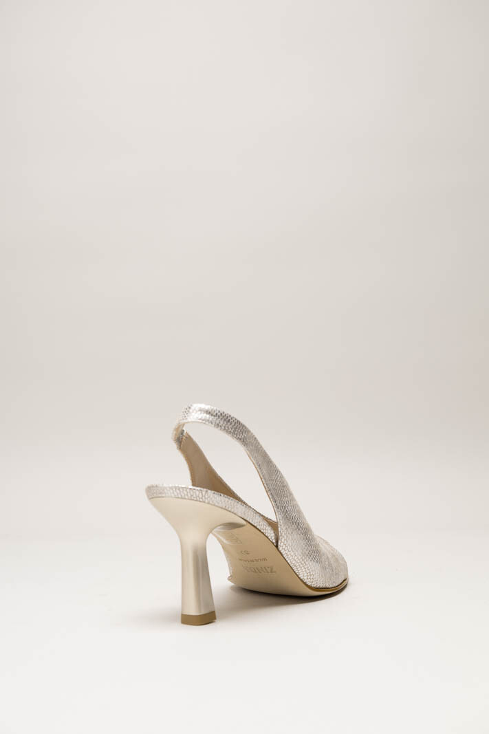 Zilver Sandaal hak image