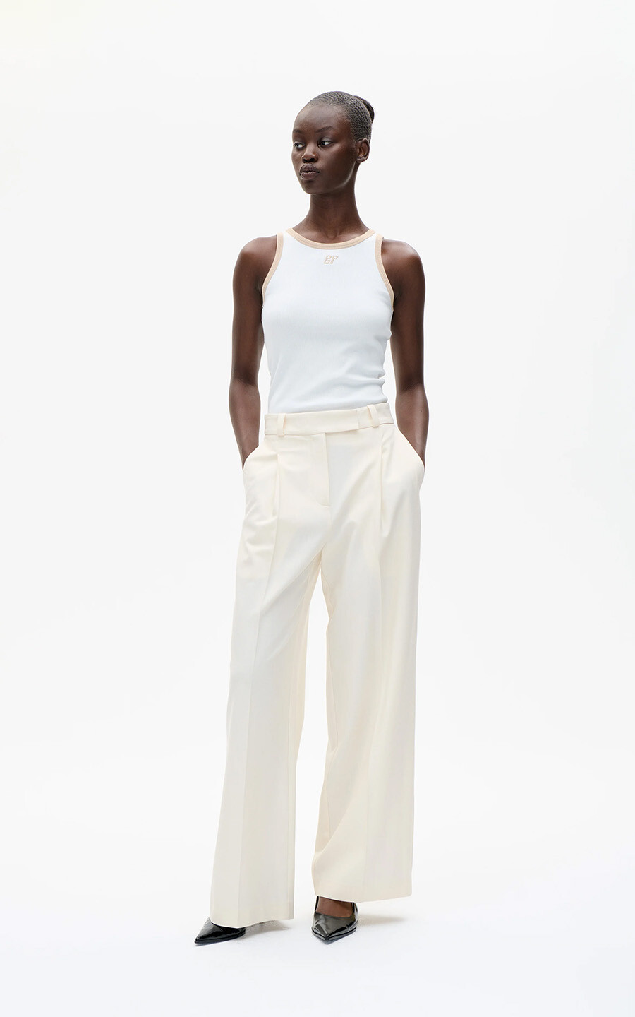 Ecru Broek