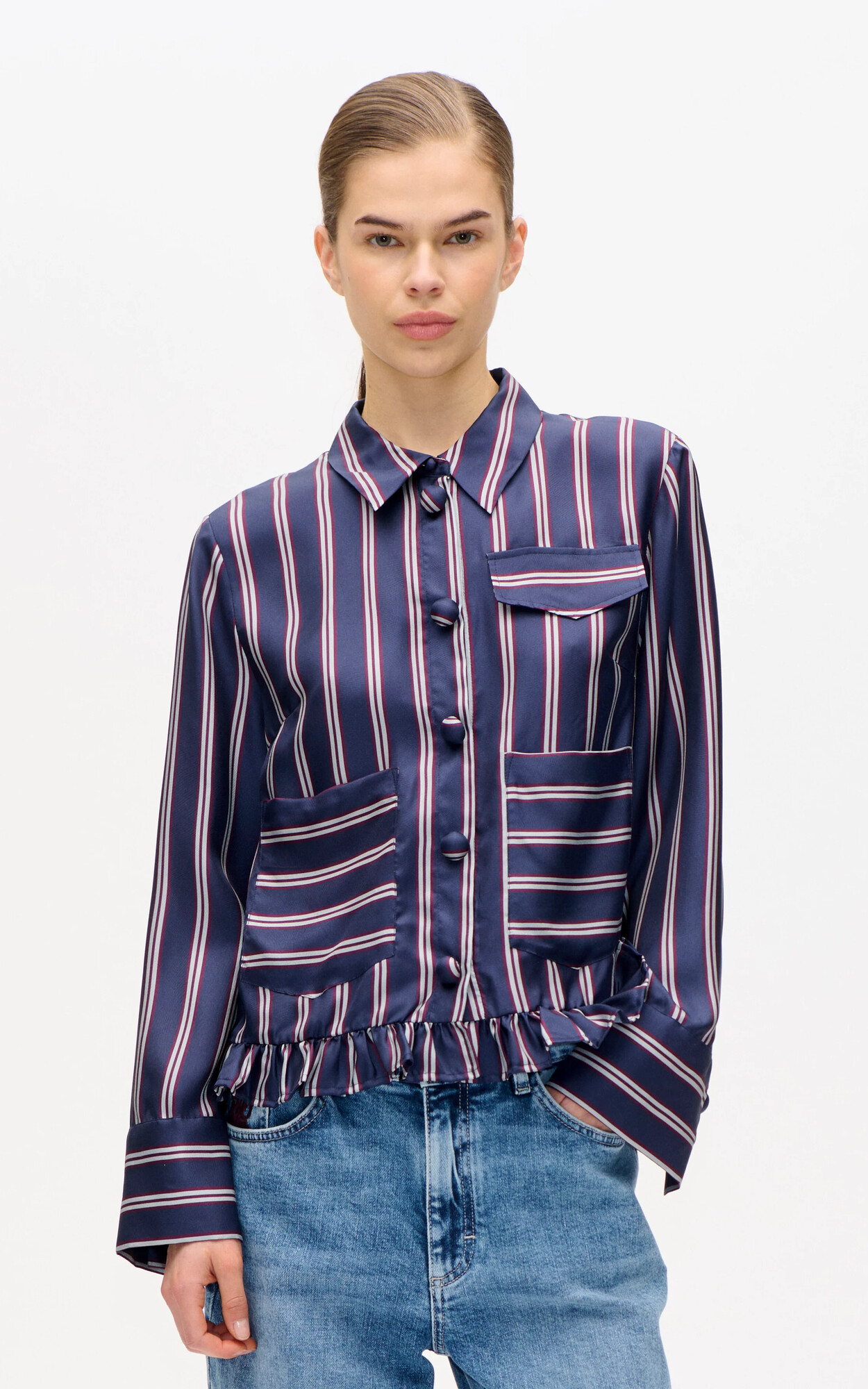 Blauw Hemd